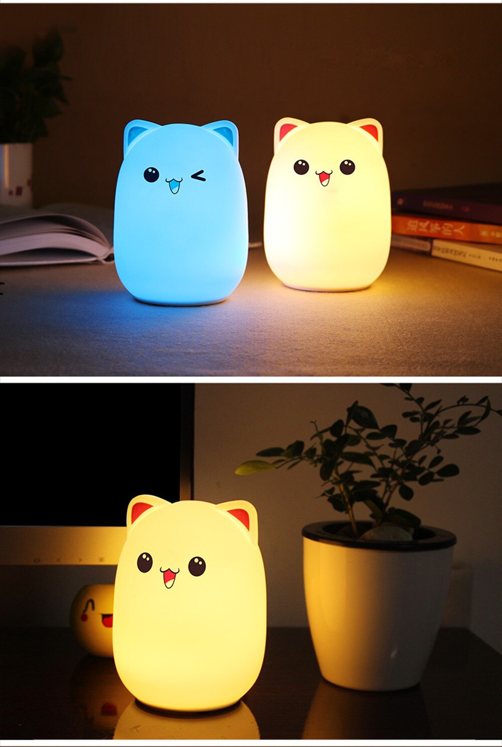 Cute Cat Night Light
