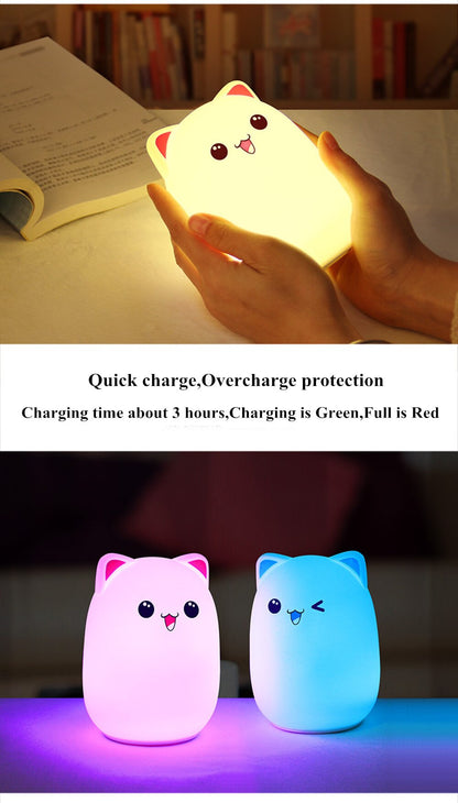 Cute Cat Night Light