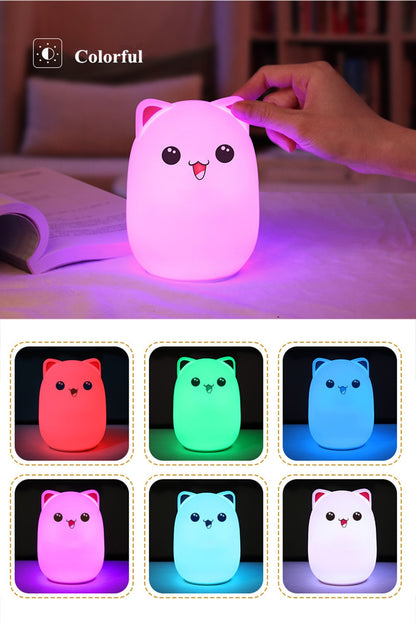 Cute Cat Night Light