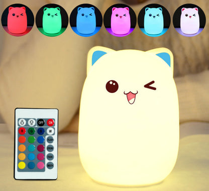 Cute Cat Night Light