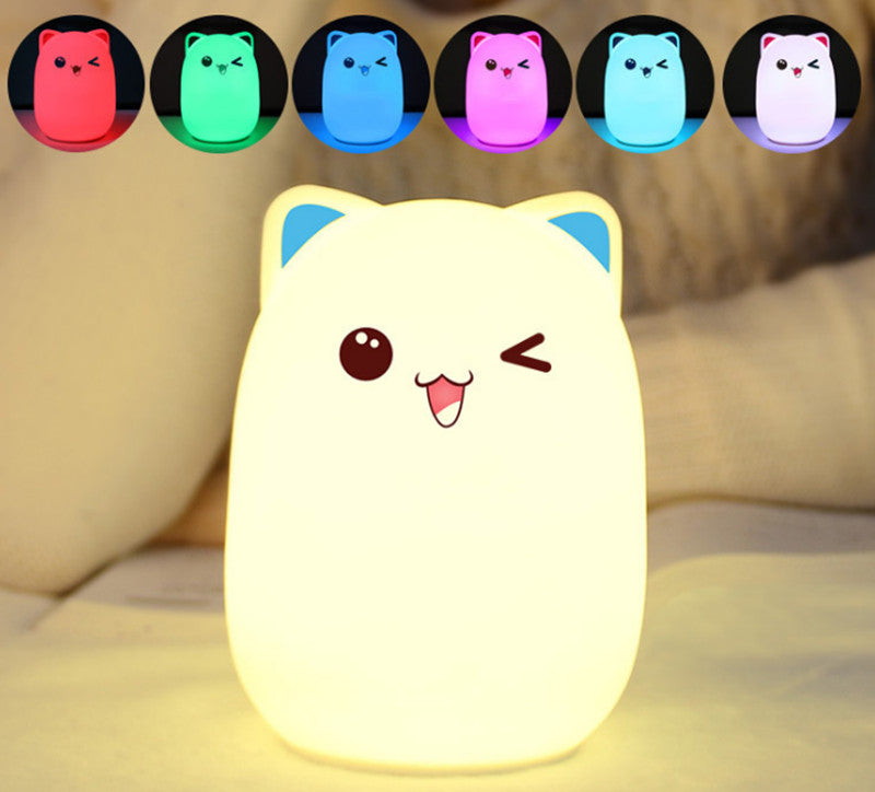 Cute Cat Night Light