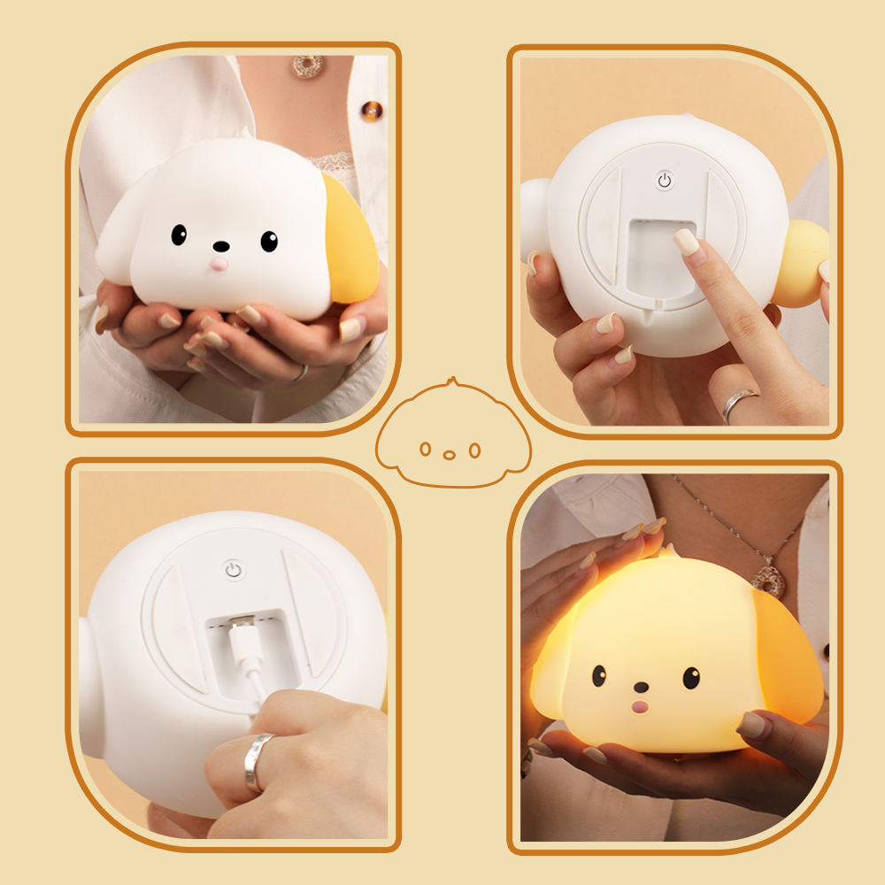 Cute Puppy Night Light