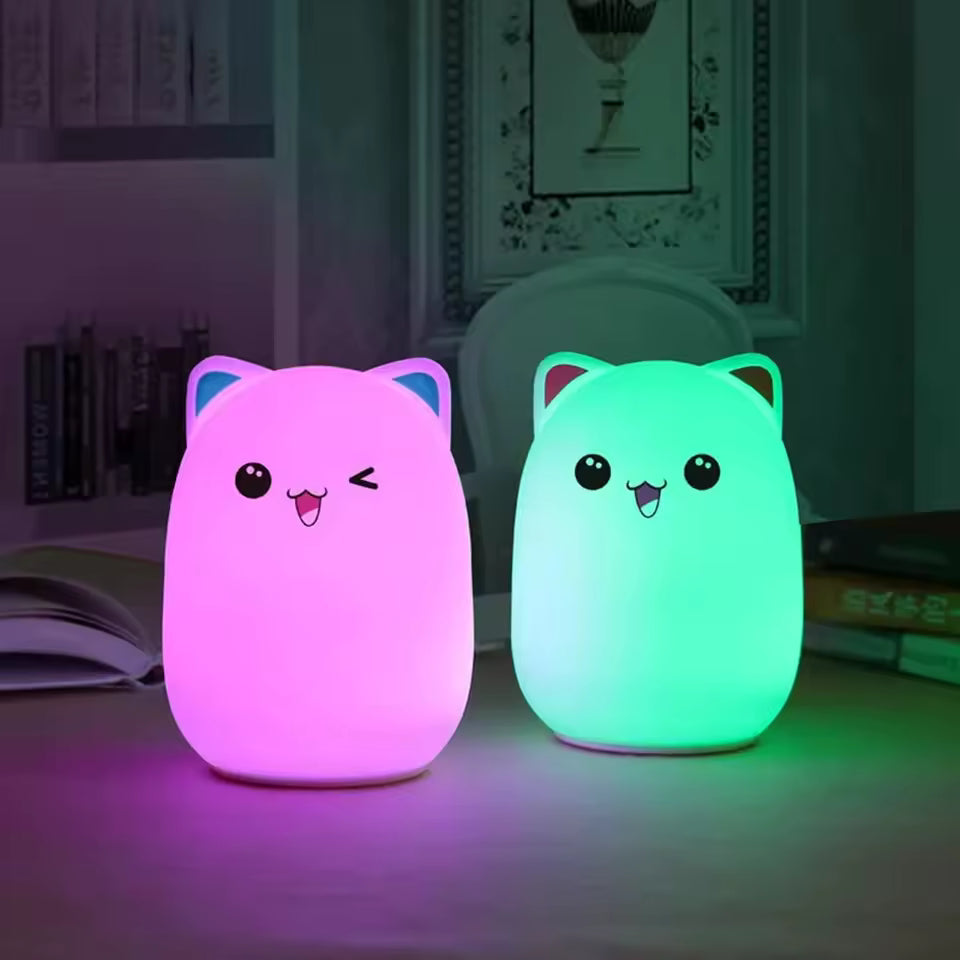 Cute Cat Night Light